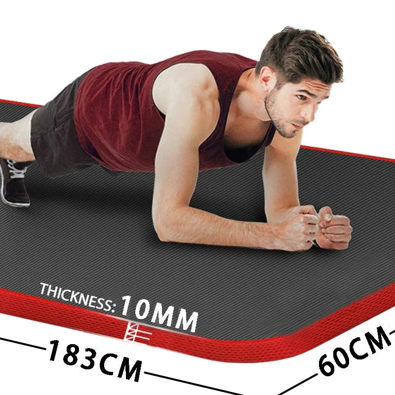 Thick Yoga Mat for Fitness & Pilates - LiftLab