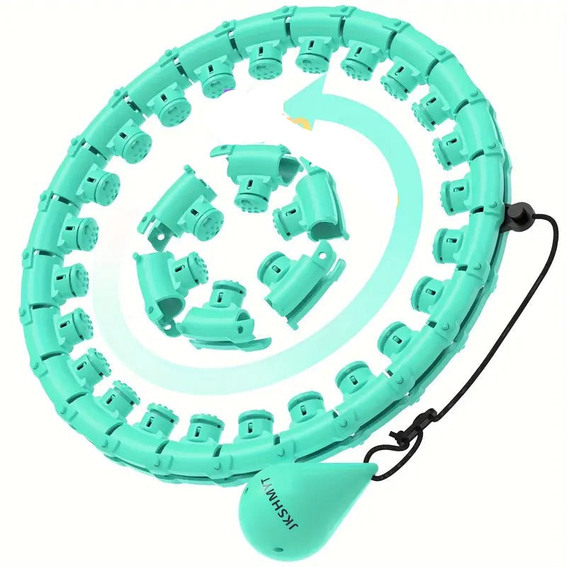 Weighted Fitness Hoop with Massage Points TM